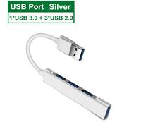 Adaptateur 4 en 1 USB HUB C vers USB 3.0 HDMI, Dock Compatible pour MacBook Pro, ordinateur portable Lenovo Xiaomi, séparateur de Type C 3.0