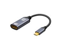 Adaptateur 4K DP 1.4 Type-C Vers DP - Câble D'extension 8K, Compatible Avec Macbook Pro/iPad/Thunderbolt 3/iPhone 16