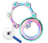Adaptateur 6 boulons Centerlock | Adaptateur Centerlock, supports de frein de vélo pour cyclisme, voyage, fitness, entraînement, sports de plein air, randonnée, aventure, camping, pique-nique