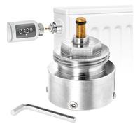Adaptateur 9700-27.700 pour valves Vaillant - Compatible avec têtes thermostatiques Heimeier M30 x 1,5 - Avec clé Allen kör4u 2 mm