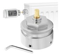 Adaptateur 9800-24.700 pour valves Danfoss RAV - Compatible avec têtes thermostatiques Heimeier M30 x 1,5 - Avec clé hexagonale kör4u 2 mm
