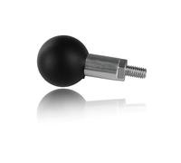 Adaptateur À Bille De 2,5 Cm avec Tige Filetée 1/4"-20 pour Caméra d'action Et Caméscope, Vis en Acier Inoxydable avec Support À Bille 1", Compatible Ram Mount, Bras À Double Douille Taille B