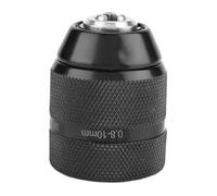 Adaptateur à changement rapide 3/8-24UNF avec mandrin de perceuse sans clé 0.8-10mm for perceuse électrique manuelle-Construction métallique robuste