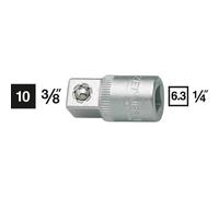 Adaptateur à chocs Hazet 858-1 Propulseur 1/4 (6.3 mm) 26.5 mm