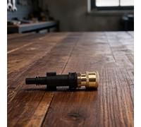Adaptateur à connexion rapide pour nettoyeur haute pression K2 K2 vers modèles K7 convertit les pinces de type T en connecteur femelle M22 de 14 mm avec douille en laiton et boîtier en nylon pour les