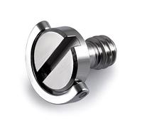 Adaptateur À Dégagement Rapide Goupille Vis Améliorée Longue 10MM Plate pour Tête D Anneau d'arbre Adaptateur Vis pour Caméra 1/4