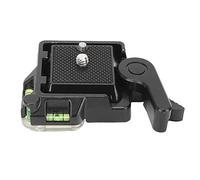 Adaptateur à dégagement Rapide pour appareils Photo, Plaque de dégagement Rapide Professionnelle pour trépieds, Support de Serrage en Alliage d'aluminium, vis 3/8 Pouces 1/4 Pouces