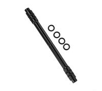 Adaptateur à dégagement rapide pour vélos, conversion de 12 mm à 9 mm pour moyeux de 142 mm avec sécurité supplémentaire (noir)