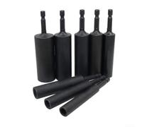 Adaptateur à douille hexagonale de 100 mm de long pour tournevis d'écrou de 63 mm de profondeur H7H19 Parfait pour le bricolage et la réparation automobile (H12)