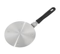 Adaptateur à Induction en Acier Inoxydable Argenté pour Plaques | Diffusion Uniforme, Cuisson Prolongée, Compatible Casseroles Céramiques et Cuivre, Usage sur Cuisinières Électriques