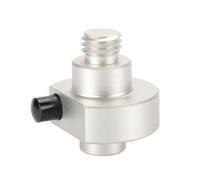 Adaptateur à libération rapide en aluminium, adaptateur rapide pour l'arpentage GNSS, adaptateur à dégagement rapide pour arpentage GPS (QAR03)