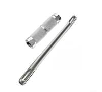 Adaptateur à libération rapide pour SDS Plus vers tige ronde, tige d'extension de 20 cm pour marteau perforateur rotatif, convertisseur de mandrin en acier à haute teneur en carbone pour perçage de