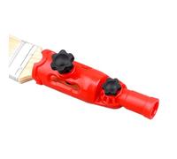 Adaptateur à rouleau de peinture - support de brossage multi-angles réglable avec rotation à 180 degrés, accessoire de poteau de peinture durable | Outil pour les coins de garn