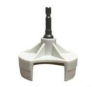 Adaptateur à tricoter alimenté par puissance pour machines Sentro 22 40 48 utilisant un tournevis électrique standard avec embout hexagonal (Lot de 2)