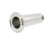 Adaptateur à trois pinces DN32, bride 50,5 mm, avec filetage mâle, hauteur 150 mm, connexion de fil externe en acier inoxydable 304