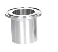 Adaptateur à trois pinces DN32 - DN80 avec filetage femelle, bride OD50.5/OD64/OD77.5/91/106mm. Connecteur de fil intérieur en acier inoxydable 304(DN40 OD50.5mm)