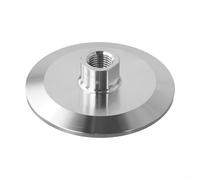 Adaptateur à trois pinces, filetage femelle NPT 14 de 6,1 cm, virole de 77 mm de 5 mm, fabriqué en acier inoxydable 304 pour des normes de propreté élevées