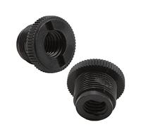 Adaptateur à Vis Filetée, Even Force Facile à Démonter Adaptateur à Vis 3/8 Femelle vers 5/8 Mâle Filetage Transparent 5 Pièces pour Pied de Microphone