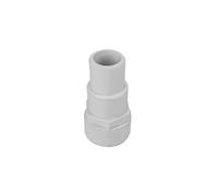 Linxor - Adaptateur à visser 1-1/2 - emboîter Diam 32/38 mm pour tuyau flottant de piscine - Blanc