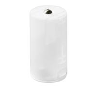 Adaptateur AA D - Support De Convertisseur De Batterie PP avec Coque Givrée Mate | Manchon De Conversion De Puissance | Adaptateur D'extension D'énergie pour Appareils Électroménagers, Atelier