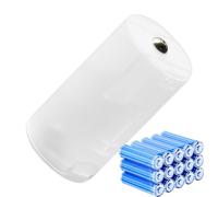 Adaptateur AA vers batterie | Convertisseur de batterie vers électrique - Adaptateur de courant pour atelier, camping, maison, appareils d'extérieur