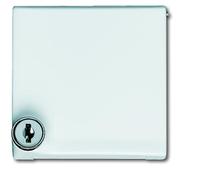 Adaptateur ABB Busch-Jaeger avec serrure et couvercle IP44 - 2CKA001710A2298