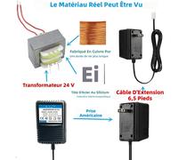 Adaptateur AC 24V pour Systeme d Arrosage Orbit 57040 57096 Rain Bird UT1 SST Series, Alimentation pour Minuteur d Irrigation Interieur, Fiable et Compatible