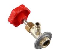 Adaptateur AC Valve de distribution pour R134a avec joint en néoprène anti-fuite, valve multifonctionnelle pour canette, vanne de porte et clapet anti-retour