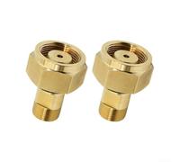 Adaptateur Acétylène Compact Laiton pour Bouteille pour gaz Adaptateur(B) | Filetage pour précis, pour zéro fuite de pour gaz, construction pour durable, résistance pour usure, soudure sécurisée