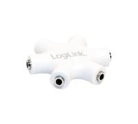 Adaptateur acoustique LogiLink jusqu'à 5 personnes (CA1088) - Blanc