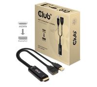 Club3D CAC-1331 - Adaptateur actif HDMI vers DisplayPort 1.2 4K 60 Hz M/F