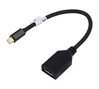Adaptateur AD-0003-BK DisplayPort femelle, mini connecteur DisplayPort 0,1 m ...