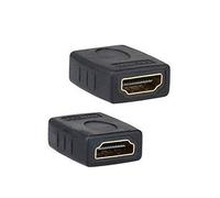 Adaptateur adaptateur HDMI femelle vers femelle pour connecter deux câbles HDMI pour faire un long câble.