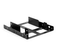 Adaptateur - Adaptateur métallique 3,5 vers 2 x 2,5 pour SSD, Efficace et Durable, idéal pour des connexions sécurisées et Rapides. Compatibilité Universelle