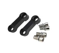 Adaptateur Adaptateurs D'extension De Rétroviseur Moto Riser En Aluminium Fournitures Guidon Rétroviseurs Base Vue Arrière(Color6)