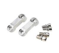 Adaptateur Adaptateurs D'extension De Rétroviseur Moto Riser En Aluminium Fournitures Guidon Rétroviseurs Base Vue Arrière(Color-3)