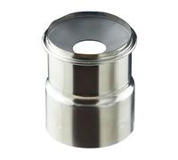 Adaptateur air étanche à membrane conduit flexible - PGI pour poêles à Pellets - Couleur