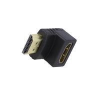 Adaptateur AK-AD-01 HDMI 1.4 HDMI 90° Femelle, HDMI Mâle Couleur : Noir AKYGA
