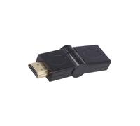 Adaptateur AK-AD-40 HDMI mâle, connecteur HDMI mobile de ±90° HDMI 1.4 AKYGA