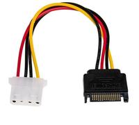 AKYGA AK-CA-11 Câble Adaptateur SATA mâle vers Molex 4 Broches Femelle 15 cm