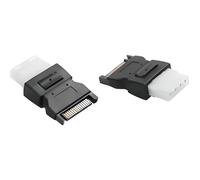 Dexlan Adaptateur d'alimentation SATA 15 points mâle vers Molex 4 points femelle G