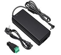 Adaptateur Alimentation 24V 8A, 192W AC/DC 100-240V à 24V 8A Transformateur CC avec Connecteur Terminal et Prise 5,5x2,5mm pour Équipements Électriques Domestiques