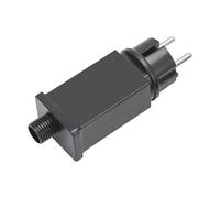 Adaptateur Alimentation pour Guirlandes Lumineuses | Bloc Alimentation 12V Fiche EU Pour Guirlandes Lumineuses - Transformateur Étanche IP44 Pour Décorations Extérieures Gonflables,Pour Jardin Et