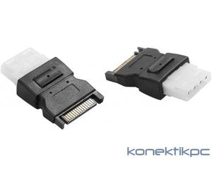 Adaptateur alimentation SATA vers Molex femelle