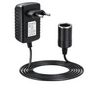 Adaptateur Allume Cigare 12V 3A 36W, Convertisseur 100-240V AC vers 12V DC | Transformateur 230V 12V Allume Cigare Prise Secteur pour Glacière Compresseur Aspirateur Auto