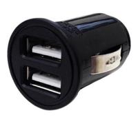 Adaptateur allume-cigare 2 USB 3A noir