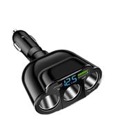 Adaptateur Allume-Cigare 5 en 1 : répartiteur 336 W, Chargeur 66 et Adaptateur USB for téléphone (Compatible 12 V/24 V)