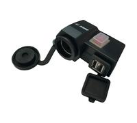 Adaptateur allume cigare Bike It Kit d alimentation 12 V, 2 ports USB