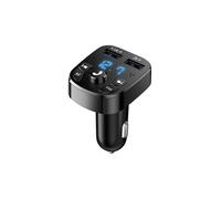 Adaptateur allume-cigare Bluetooth 12 V avec transmetteur FM et charge rapide
