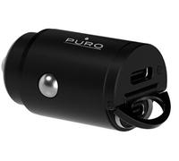 Puro Adaptateur allume-cigare double ports USB-C 30W Noir